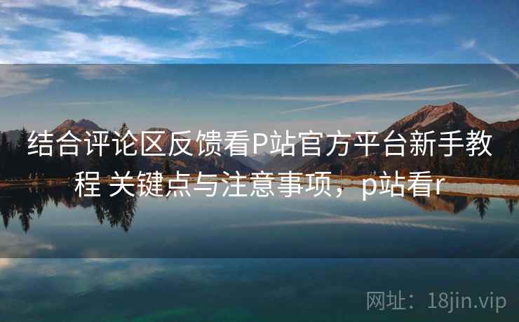 结合评论区反馈看P站官方平台新手教程 关键点与注意事项,p站看r 结合评论区反馈看P站官方平台新手教程 关键点与注意事项,p站看r