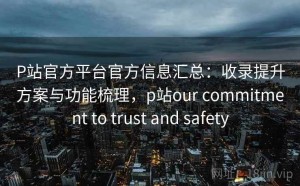 P站官方平台官方信息汇总：收录提升方案与功能梳理，p站our commitment to trust and safety