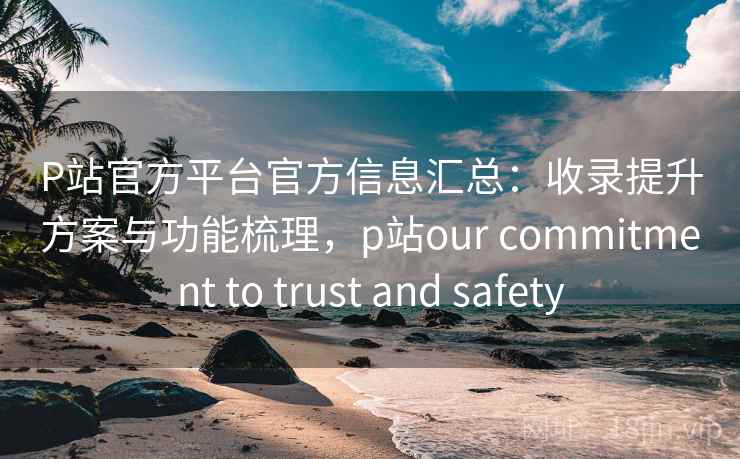 P站官方平台官方信息汇总：收录提升方案与功能梳理，p站our commitment to trust and safety
