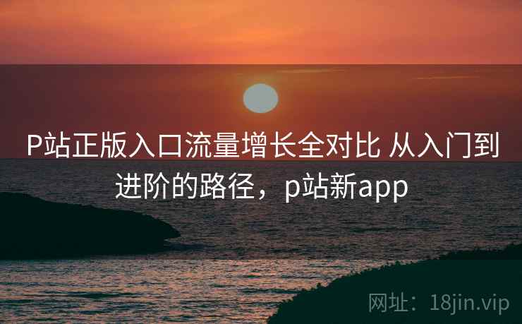 P站正版入口流量增长全对比 从入门到进阶的路径，p站新app