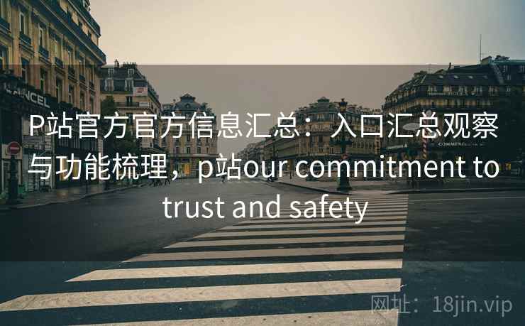 P站官方官方信息汇总：入口汇总观察与功能梳理，p站our commitment to trust and safety
