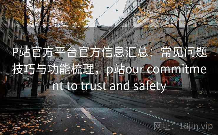 P站官方平台官方信息汇总：常见问题技巧与功能梳理，p站our commitment to trust and safety