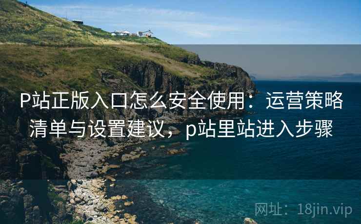 P站正版入口怎么安全使用:运营策略清单与设置建议,p站里站进入步骤 P站正版入口怎么安全使用:运营策略清单与设置建议,p站里站进入步骤